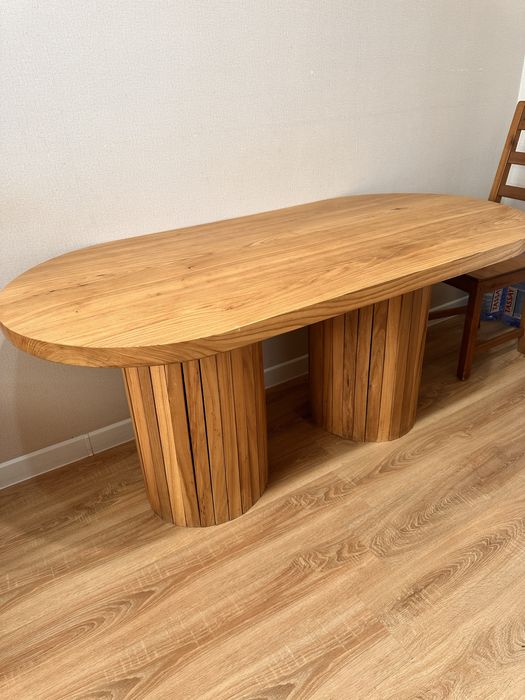 Стол из карагача натурального