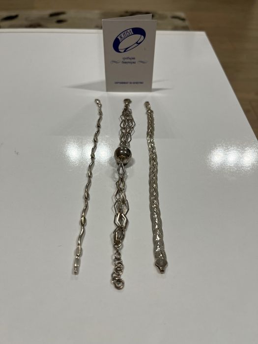 Сребърни гривни дамски