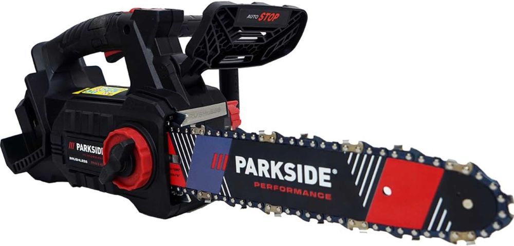 Parkside Performance(R) 40 V Battery Chainsaw PPAKS 40 + HEADNMORE(R) Keyring Bundle - НОВ електрически трион Парксайд с подарък ключодържател