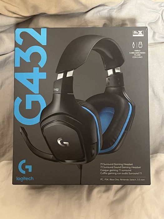 Logitech G342 Headset чисто нов