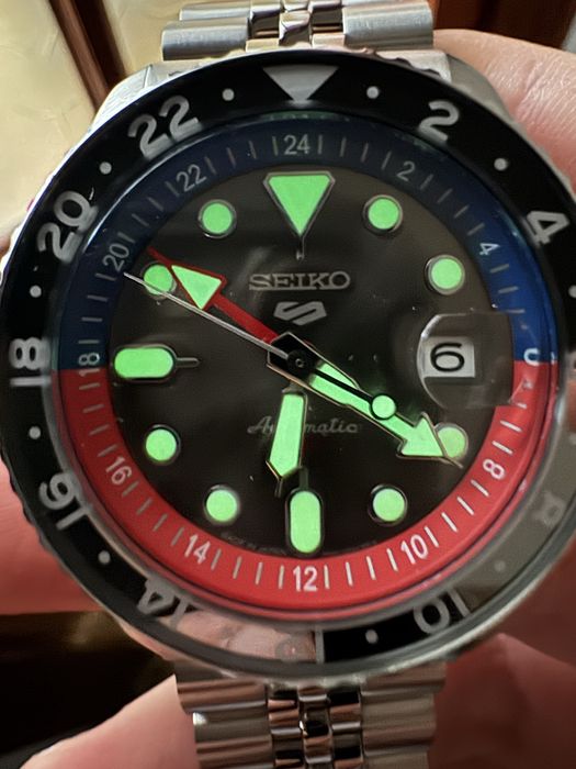 Seiko 5 GMT stare impecabila