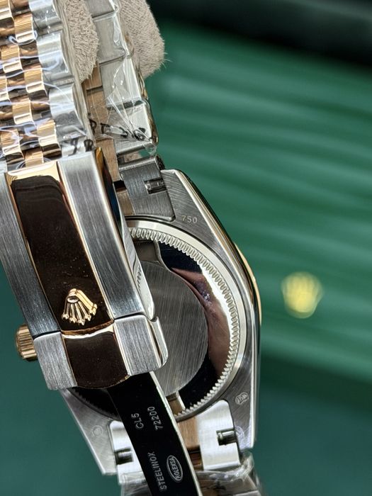Rolex Datejust 31 Everose Rolesor – White Diamond Dial Jubilee