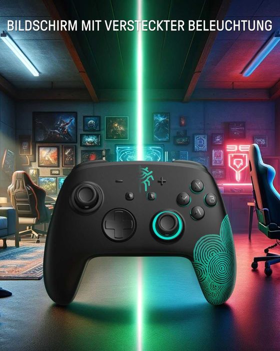 Switch 2 Pro безжичен контролер с Hall Effect стикове и RGB