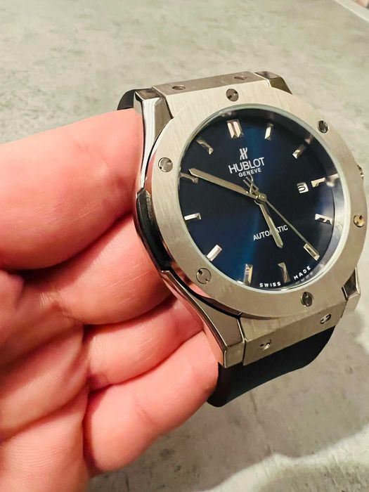 Ceas H u b l o t clasic Blue