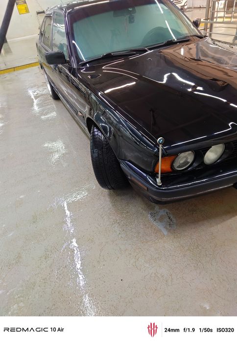 BMW e34 black,продам или обмен
