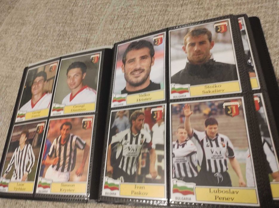 За колекционери: Албум със 160 картички на Локомотив Пловдив