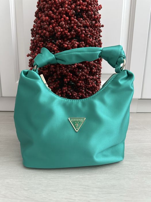 Geanta GUESS turcoaz