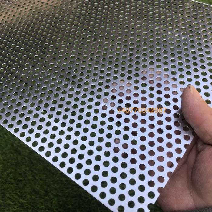Otel perforat diferite gauri