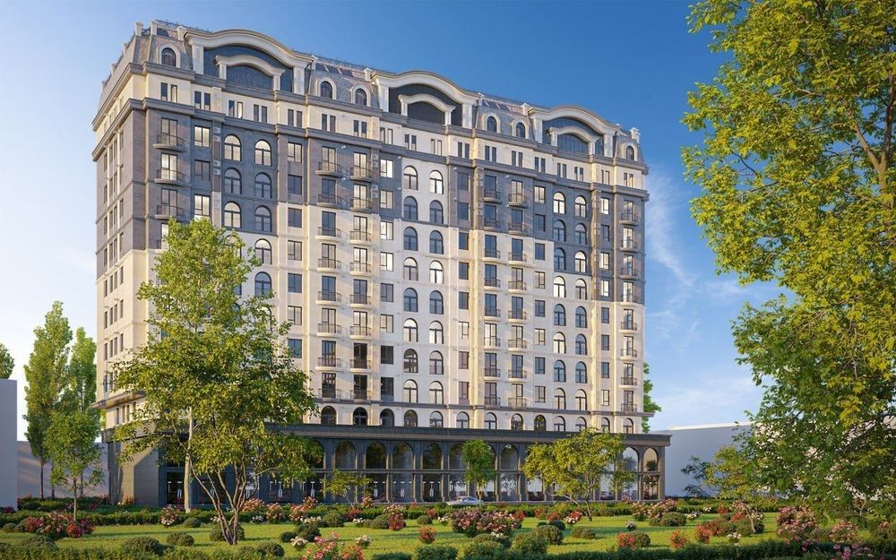 Жк Rich House 3х-комнатная 72м2 коробка