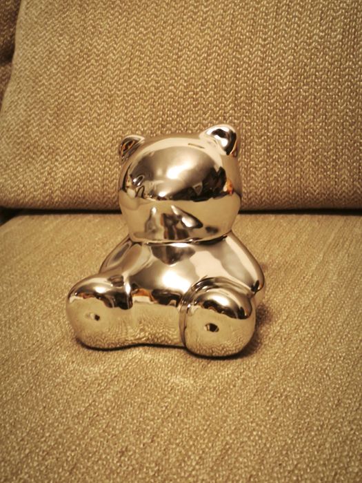 Детска касичка мече коледно