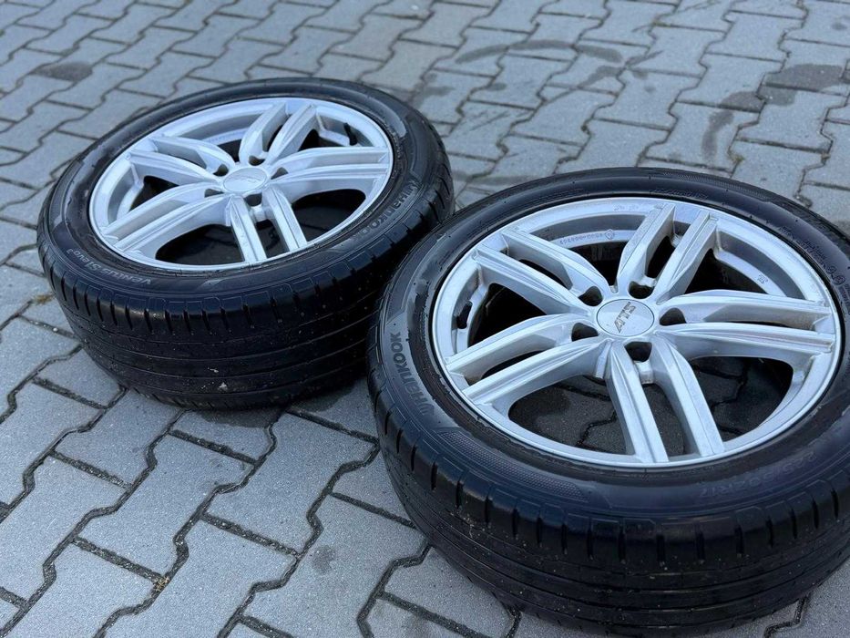 Set roti complet jante VW Passat B8 + anvelope vara HANKOOK 225/50 R17