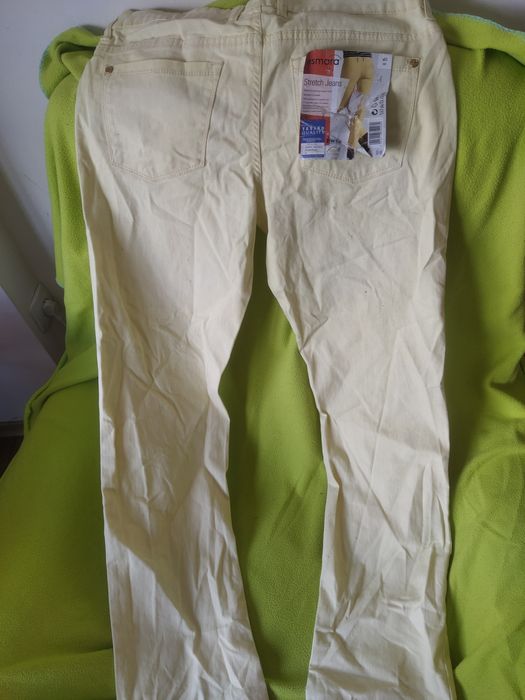 Нови дамски жълти дънки Есмара/Esmara 40н-р