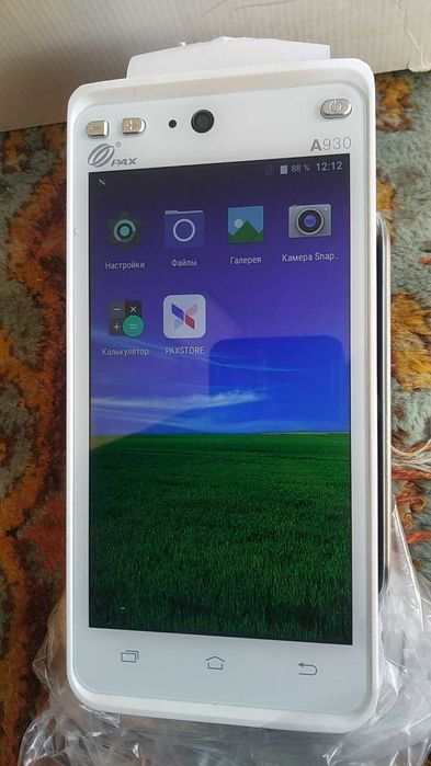 pax a930 uzcard terminal ishlidi kassa apparat KKM Arca group humo