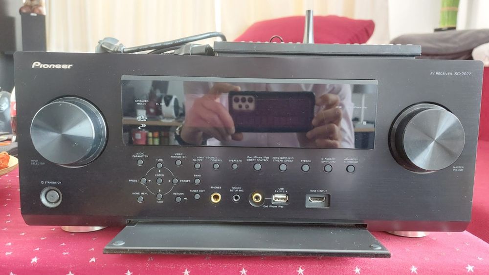 Vand receiver Pioneer SC-2022-K, cu 7.2 canale AirPlay, LAN, 3D, 4K USB, super puternic 170W in 8 Ohm