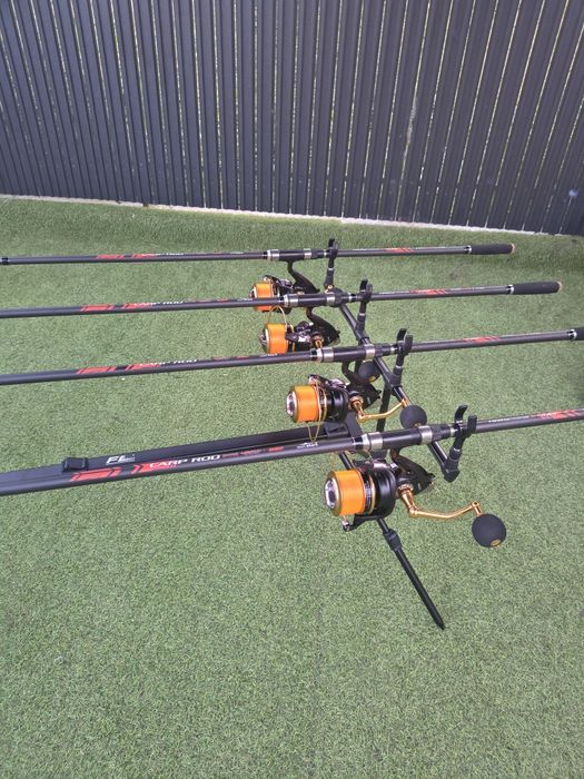 Set Complet pescuit Orange