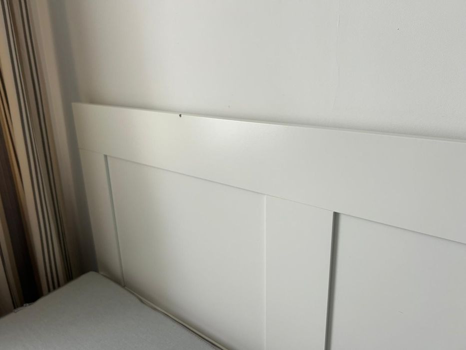 Pat dublu IKEA BRIMNES+saltea