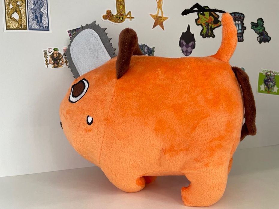 Jucărie de pluș anime Pochita din „Omul cu drujbă” Chainsaw Man