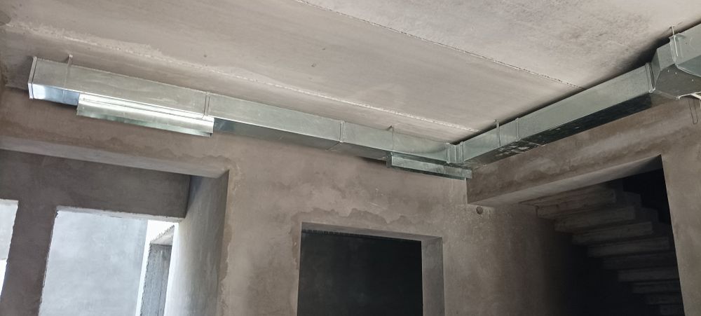 Качественный монтаж вентиляции.