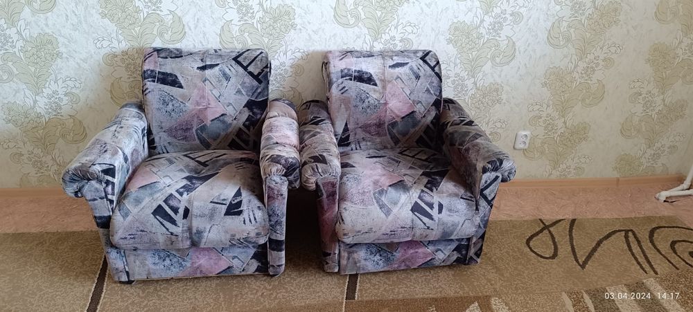 Диван с 2 креслами