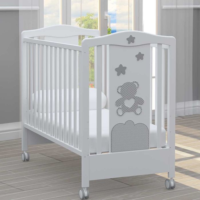 Бебешка кошара BonBon grigio + матрак+протектор