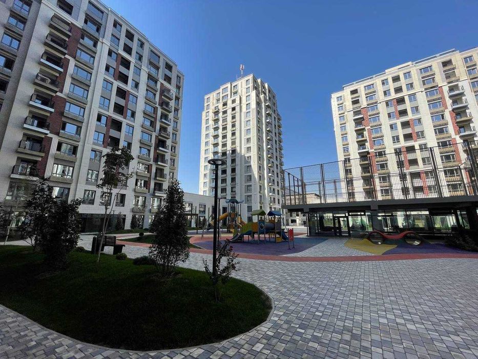 ЖК НРГ Ойбек! Сдается новая 3-х комнатная квартира в стиле неоклассика