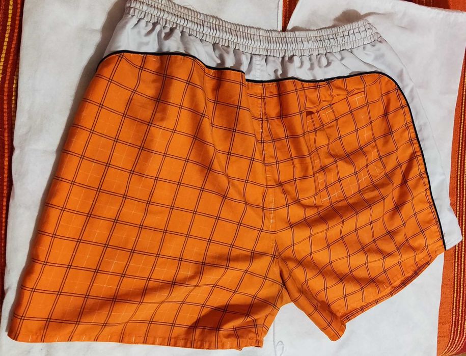 Pantaloni scurti de plaja portocalii MARI