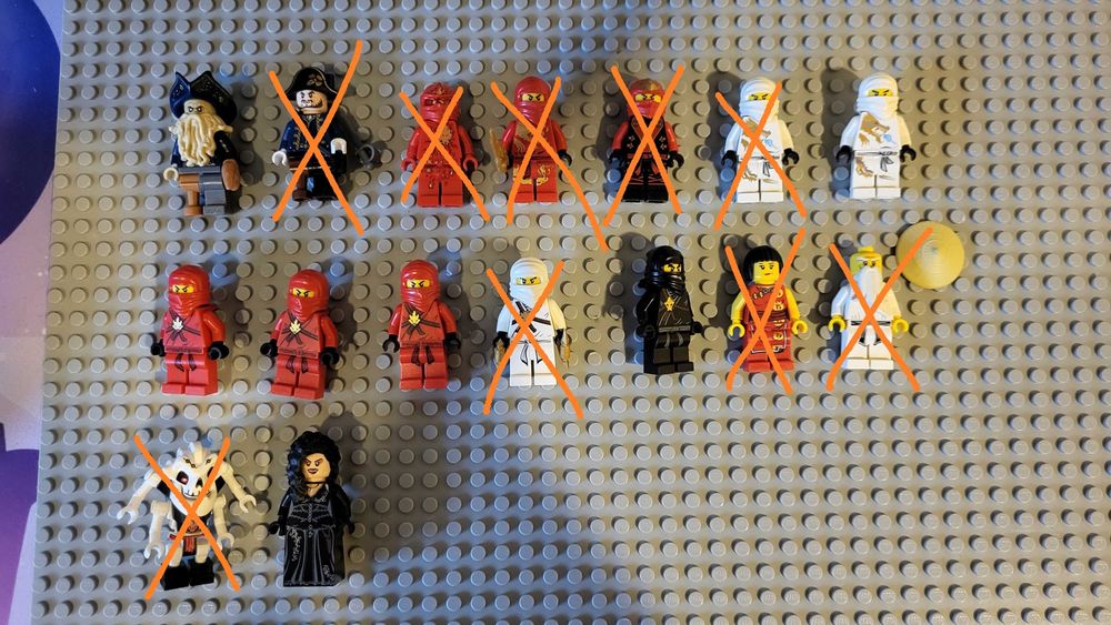 Minifigurine LEGO rare