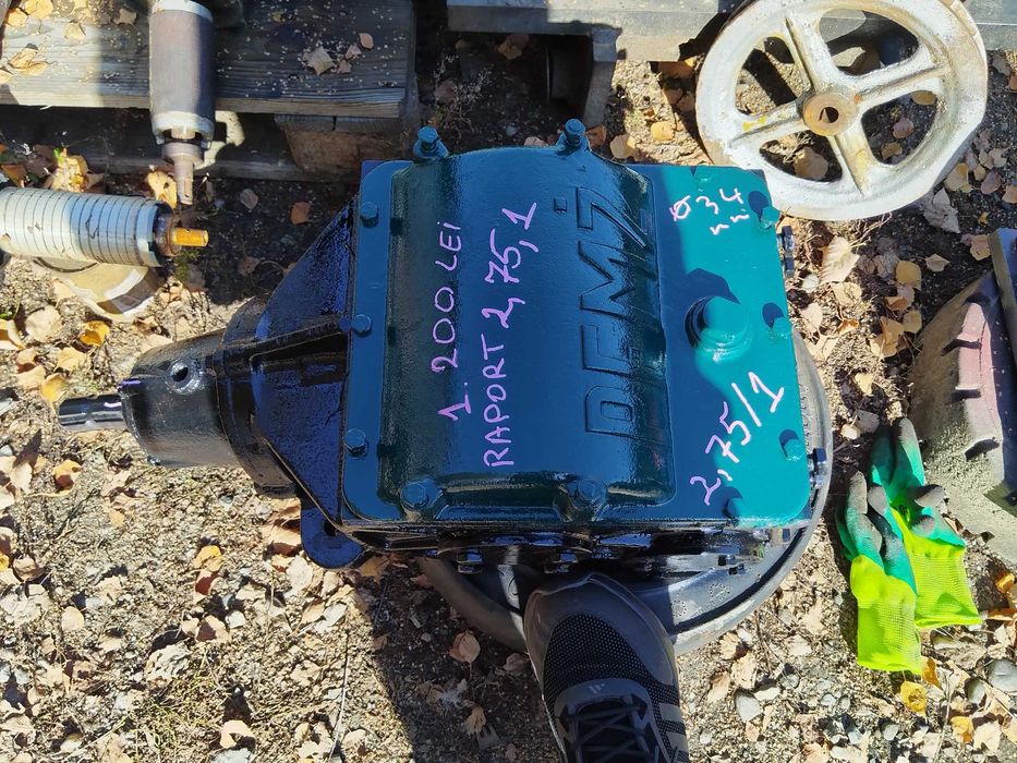 Reductor raport 2,5/1 tocătoare gradina