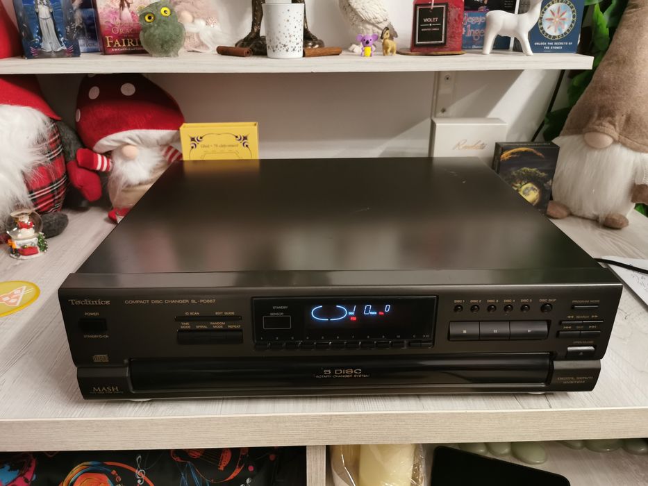 Cd player charger 5 cd SL PD867 Technics