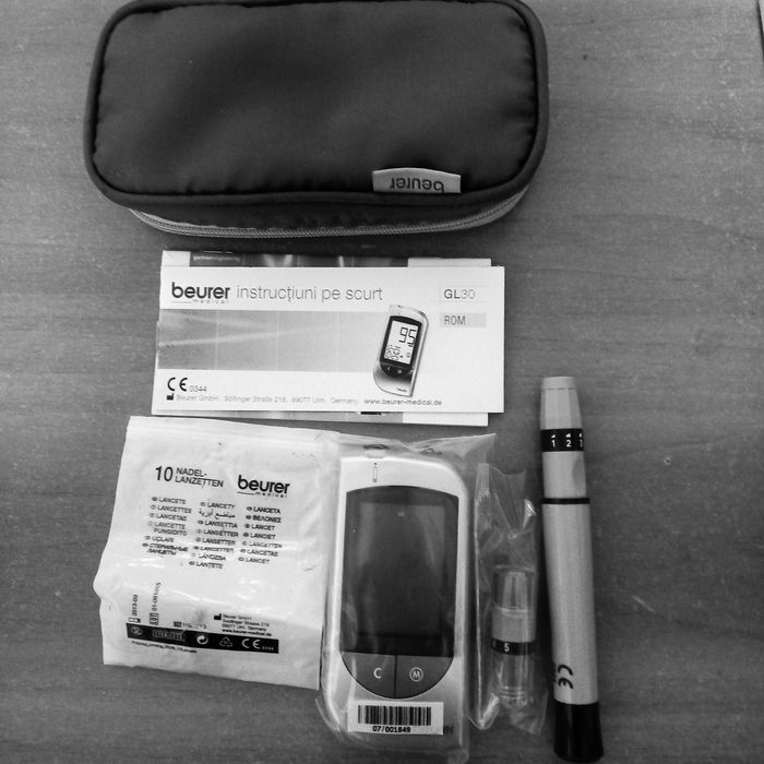Aparat de masurat glicemia, marca Beurer