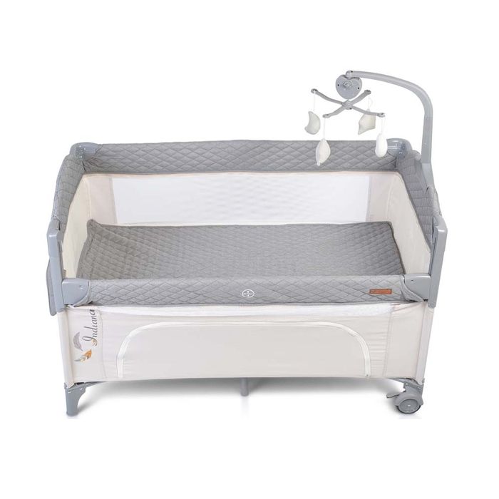 Indiana бебешка кошара 2 в 1 с падаща преграда