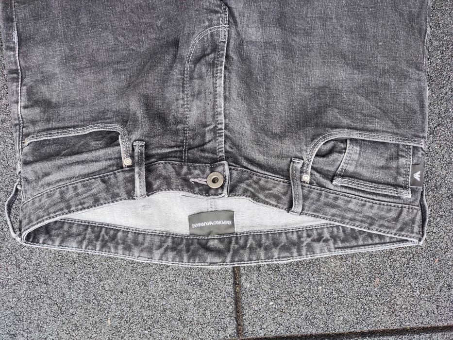 Blugi bărbați EMPERIO ARMANI 31 Slim FIT  Black