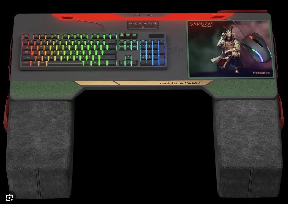 Couchmaster Cycon Samurai edition horizonlight bar ergonomic lap desk