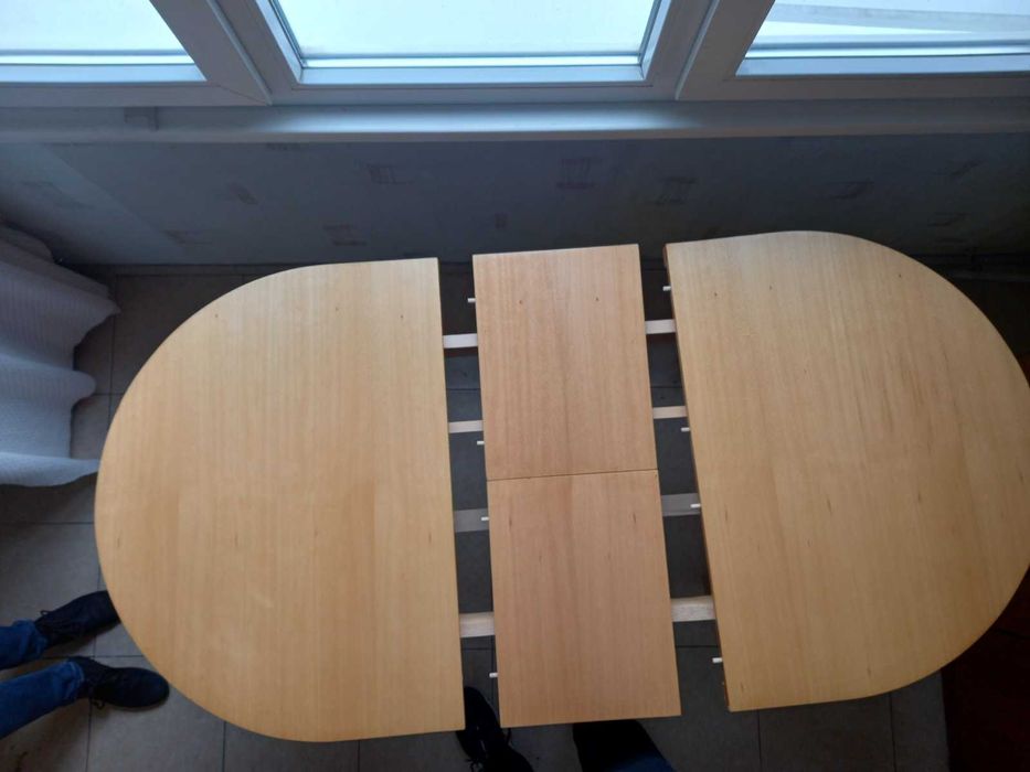 Кухненска маса за хранене - разтегатъелна