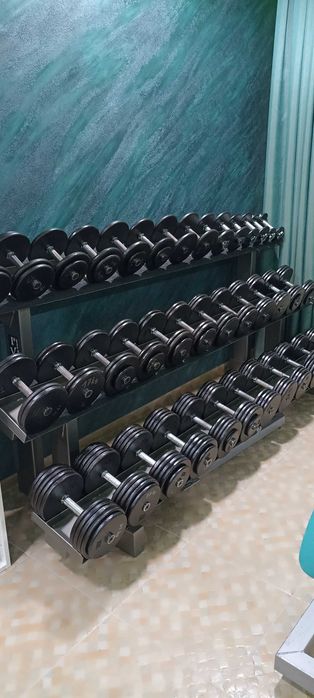 Дъмбели от 3 кг до 39 кг