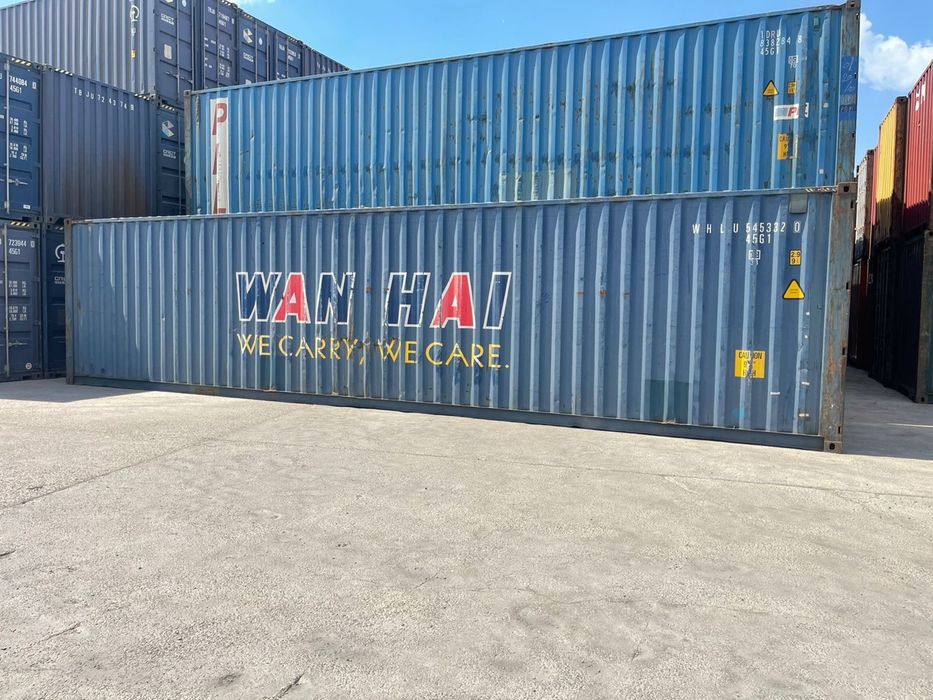 Контейнер 40 футовый HQ МОРСКОЙ 2,9 высотой в Большом Количестве СЕМЕЕ