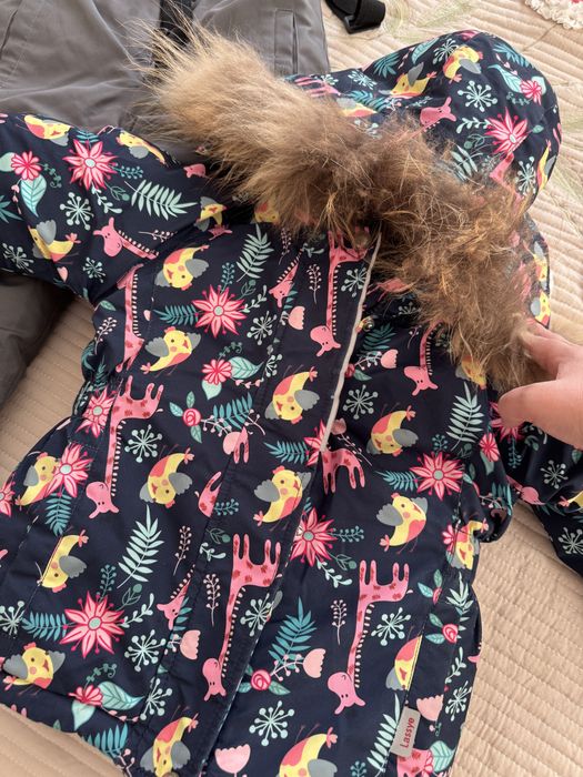 Зимний комбинизон в подарок ботинки