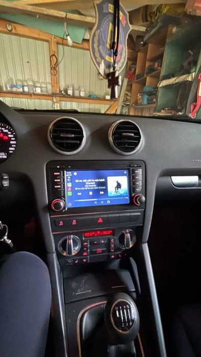 Navigatie Android Audi A3 4GB RAM - Carplay/ Android Auto, QLED, DSP