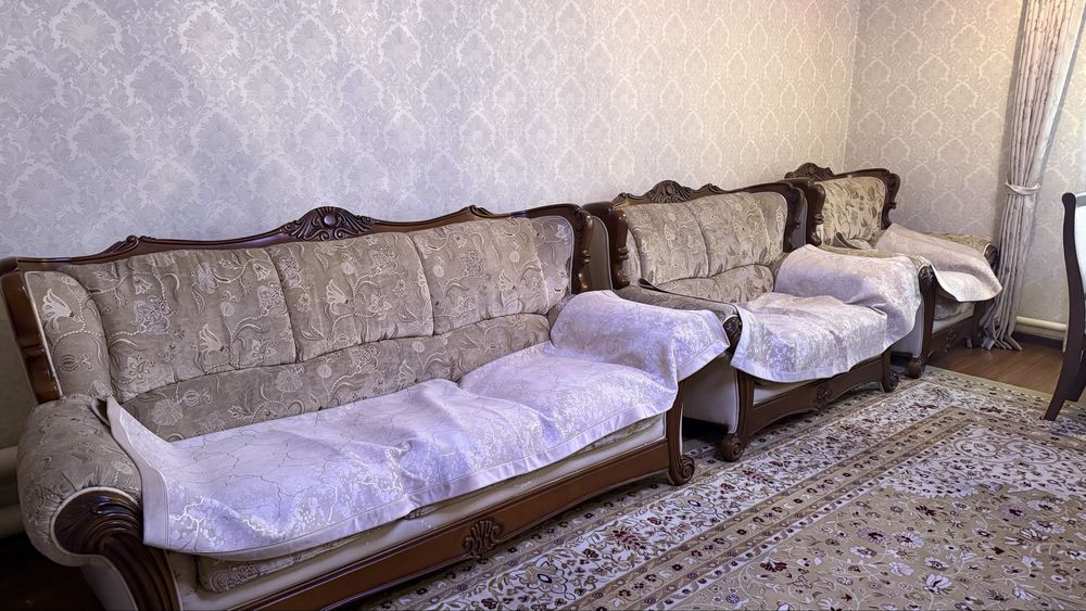 диван, мини диван и кресло