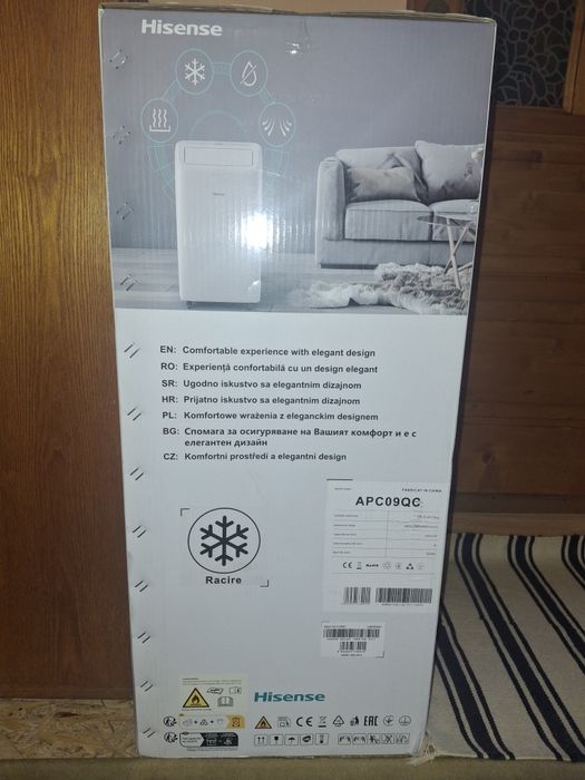 Vand AC mobil HISENSE 9000BTU