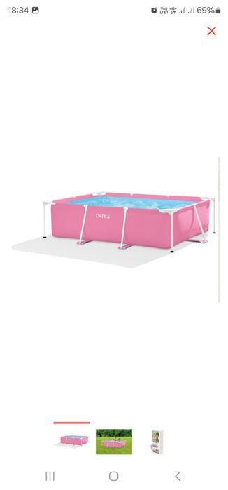 Бассейн каркасный