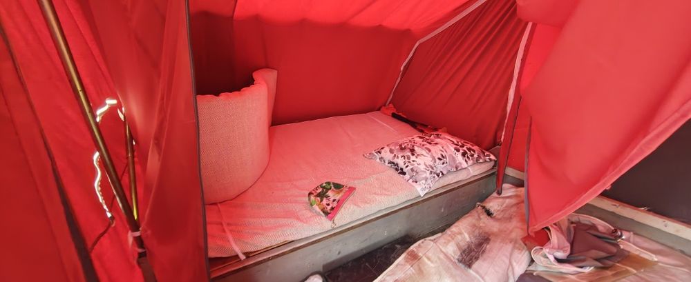 Camping pe roți extensibil