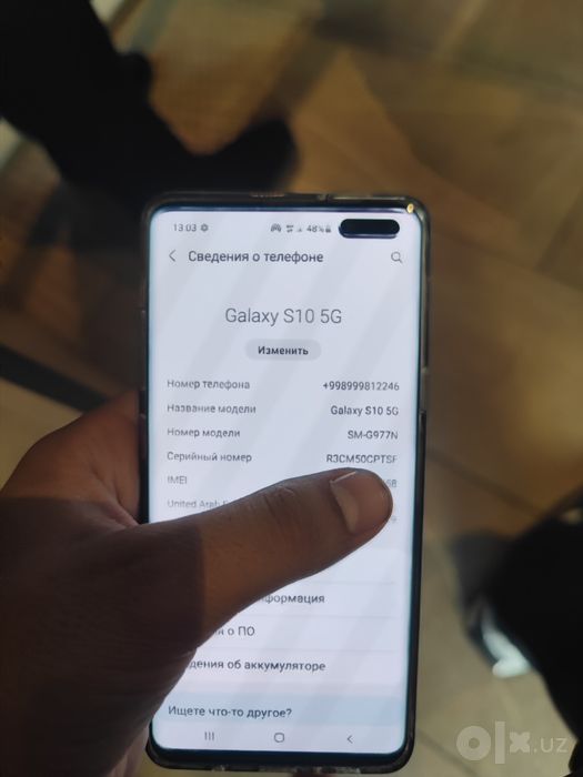 Samsung s10 5g 8/256 talik