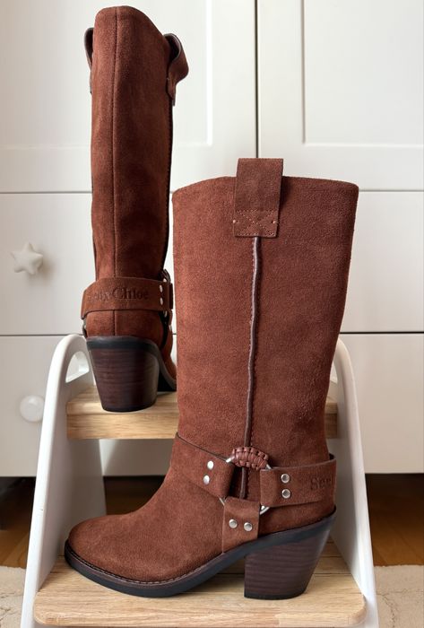 Кафяви ботуши”See by Chloe”