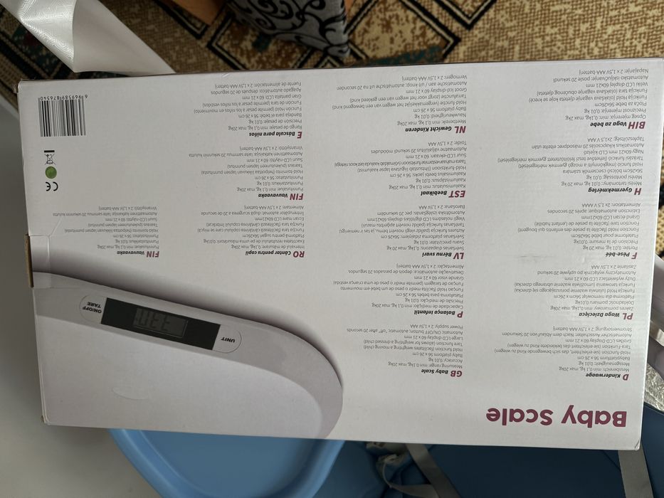 Детские напольные весы Baby Scale