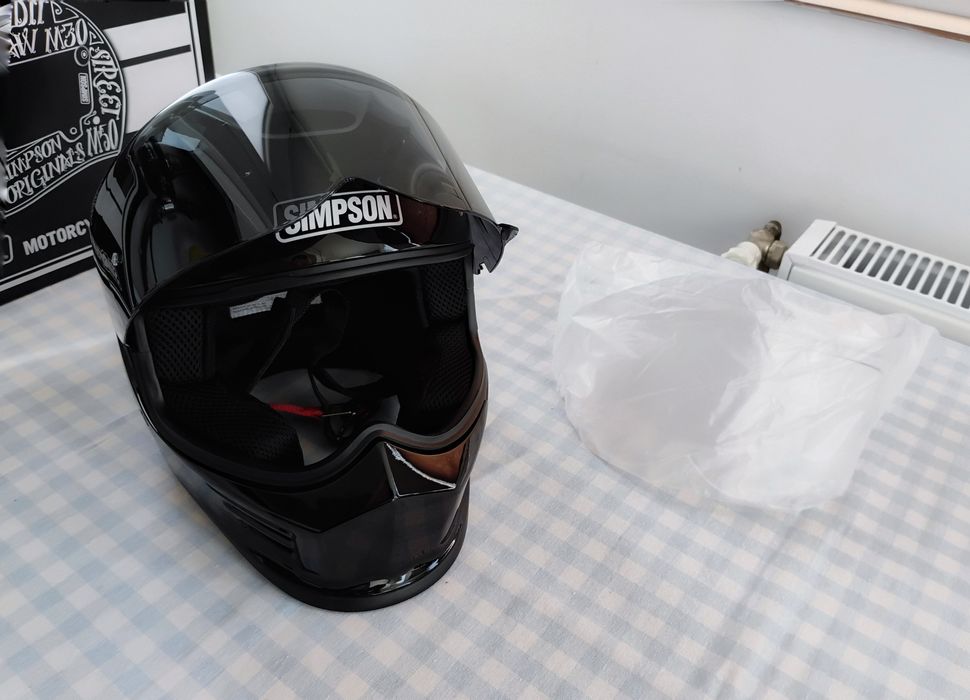 Casca Moto Simpson Bandit Outlaw Noua