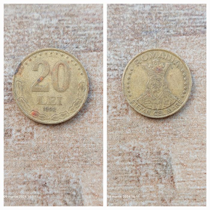 31 monede vechi România