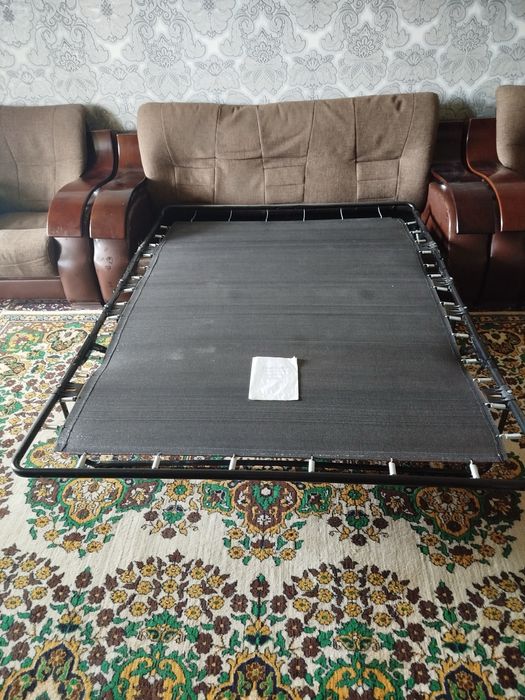 Раскладной диван + 2 кресла