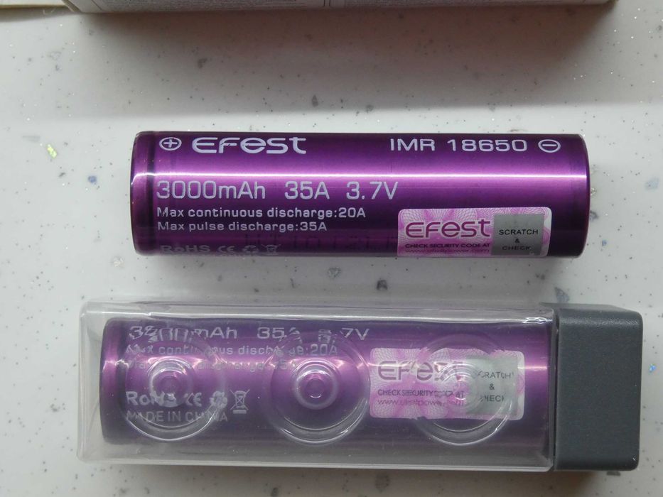 Акумулаторна Батерия Li-ion 18650, 3000mAh, 35А