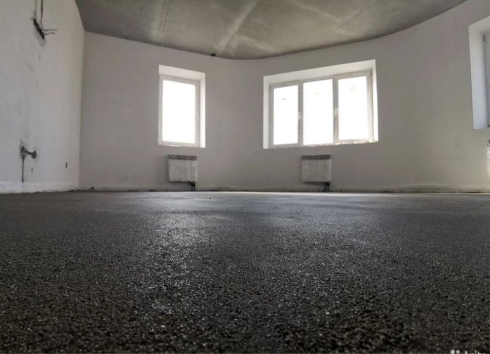 Полусухая стяжка пол За день